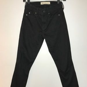 GAP 1969 True skinny ankle black jeans